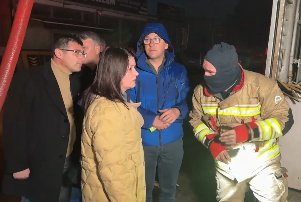 Edirne sanayide korkutan yangın!