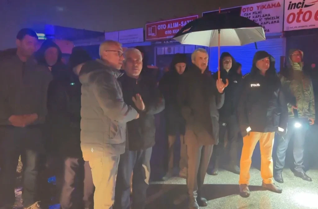 Edirne sanayide korkutan yangın!