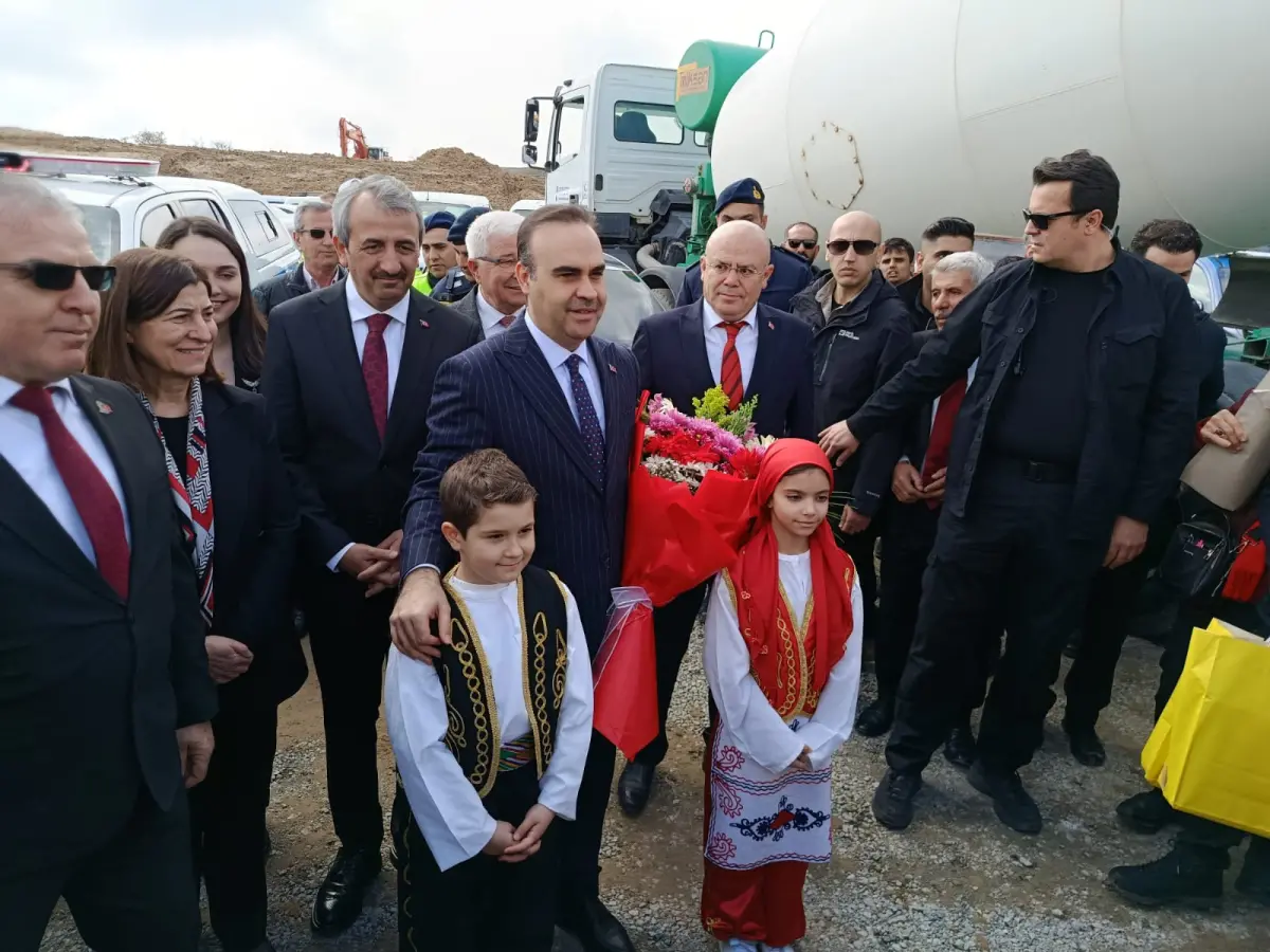 Bakan Kacır Edirne'de