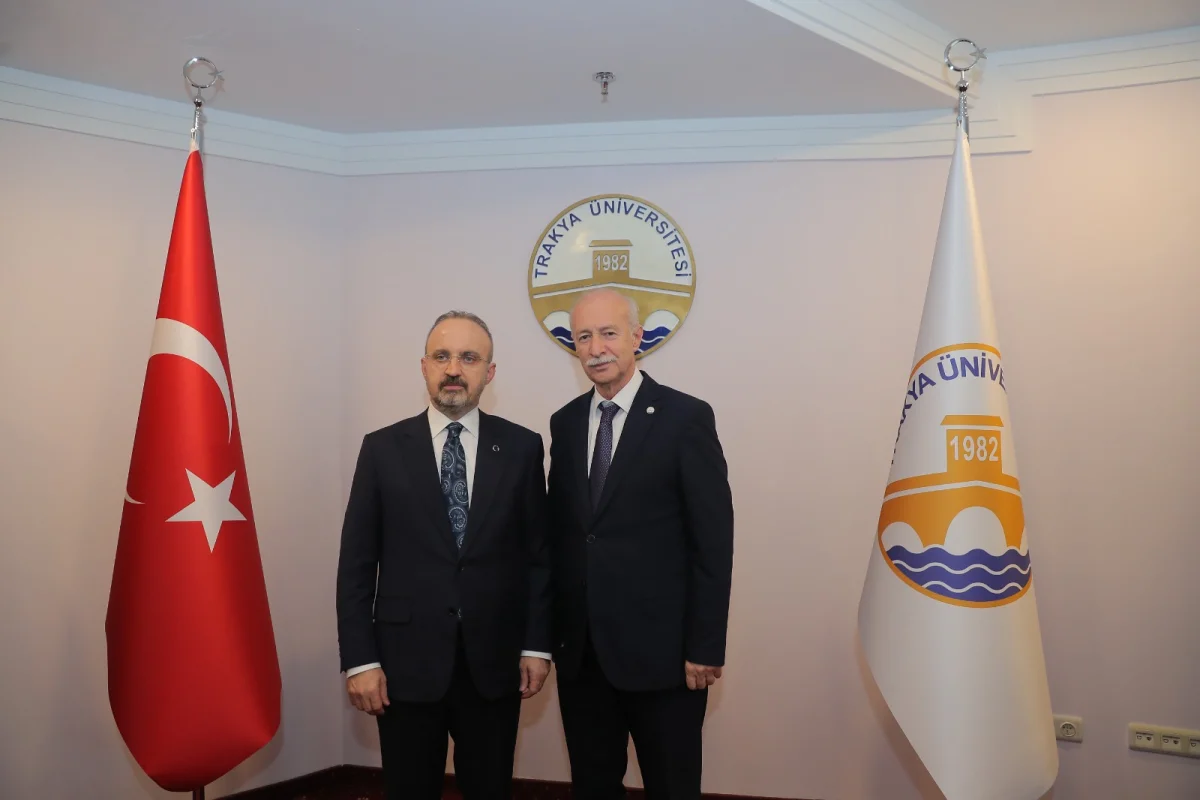 Bakan Yardımcısı Turan'dan Rektör Hatipler'e ziyaret