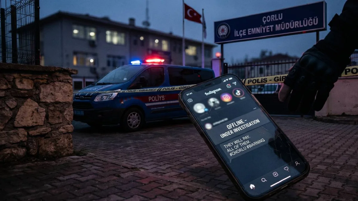 Çorlu'da Okullara Yönelik Dehşet Planında 1 Çocuk Tutuklandı!