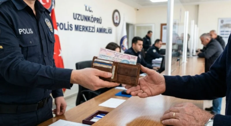 Duyarlı vatandaştan örnek hareket