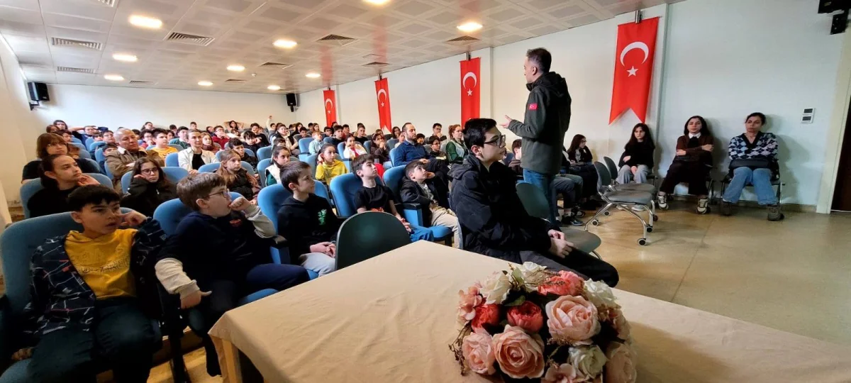 Edirne DKMP'den öğrencilere biyoçeşitlilik dersi