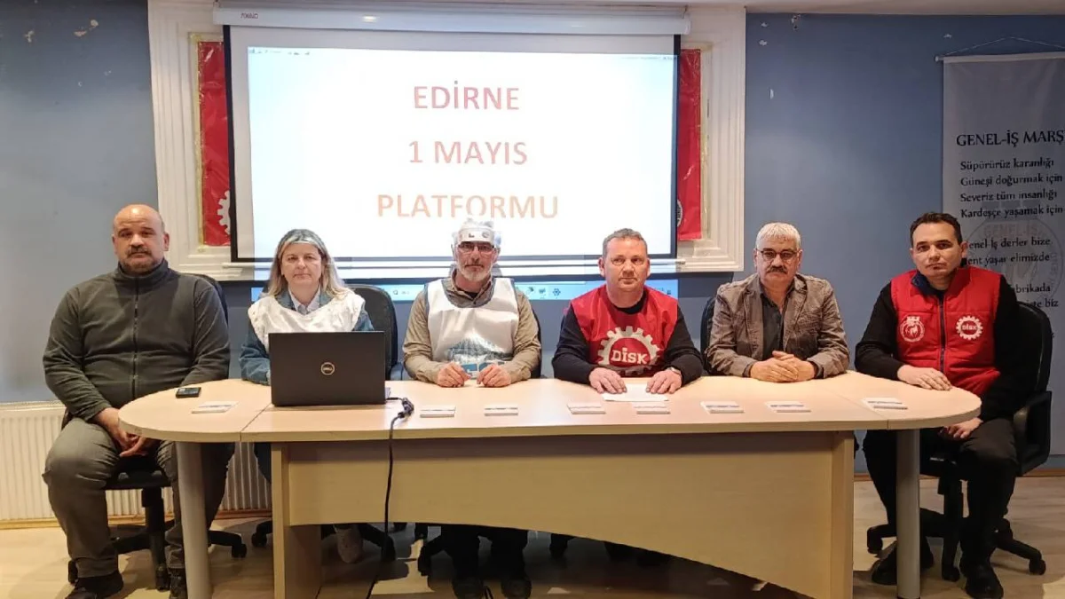 Edirne'de '1 Mayıs' ayrılığı!