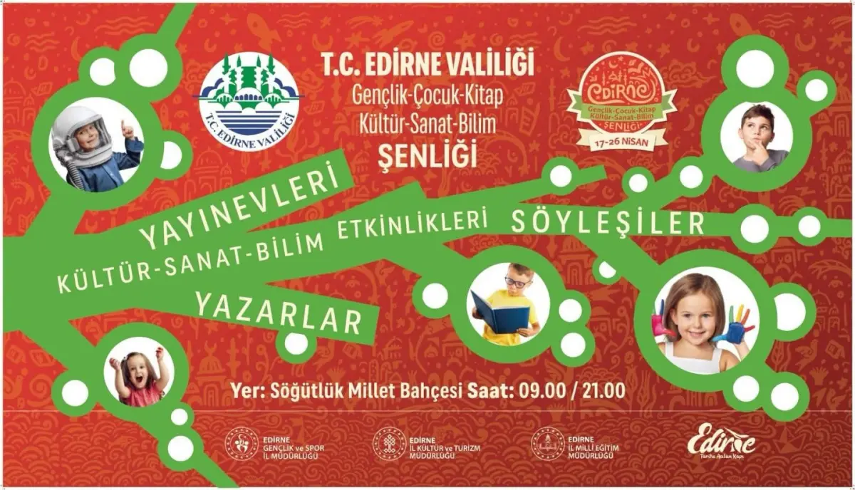 Edirne’de Çocuklar İçin Hayal Gibi Şenlik Başladı!