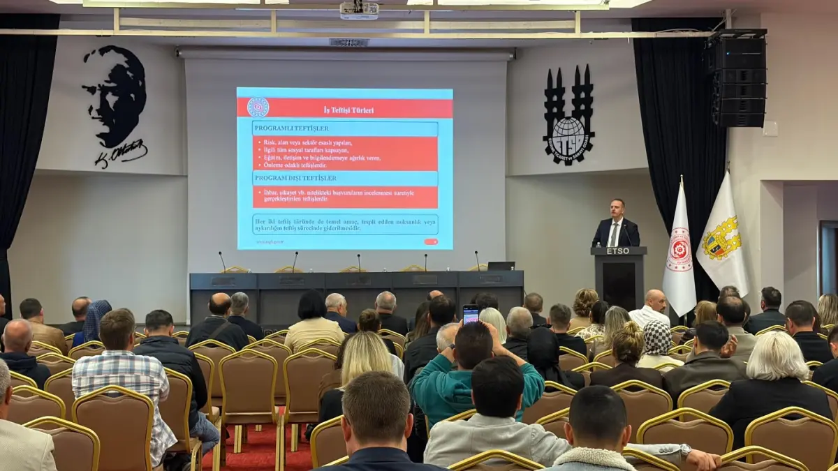 Edirne'de iş sağlığı ve güvenliği toplantısı düzenlendi