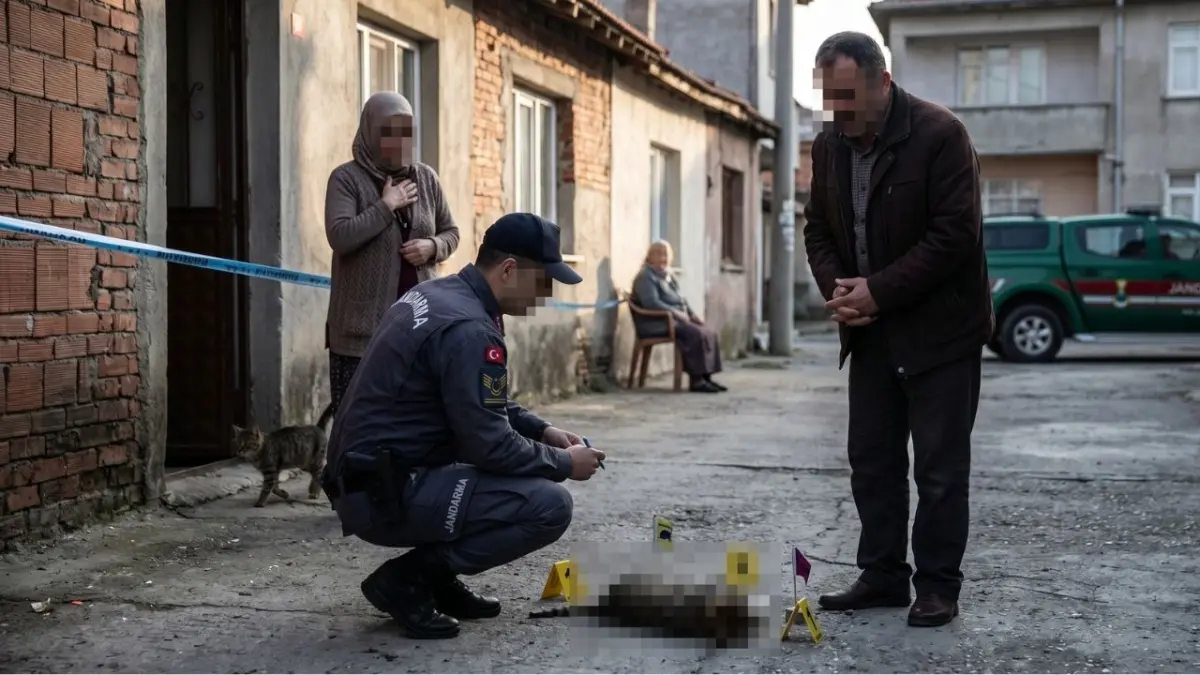 Edirne'de kediyi tüfekle öldüren sanığa 5 ay hapis