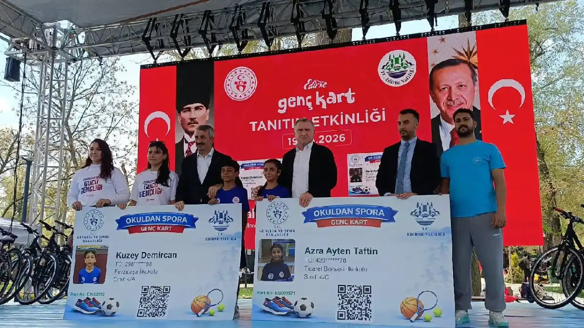 Genç Kart Nedir? Bakan Bak Edirne’de Detayları Paylaştı