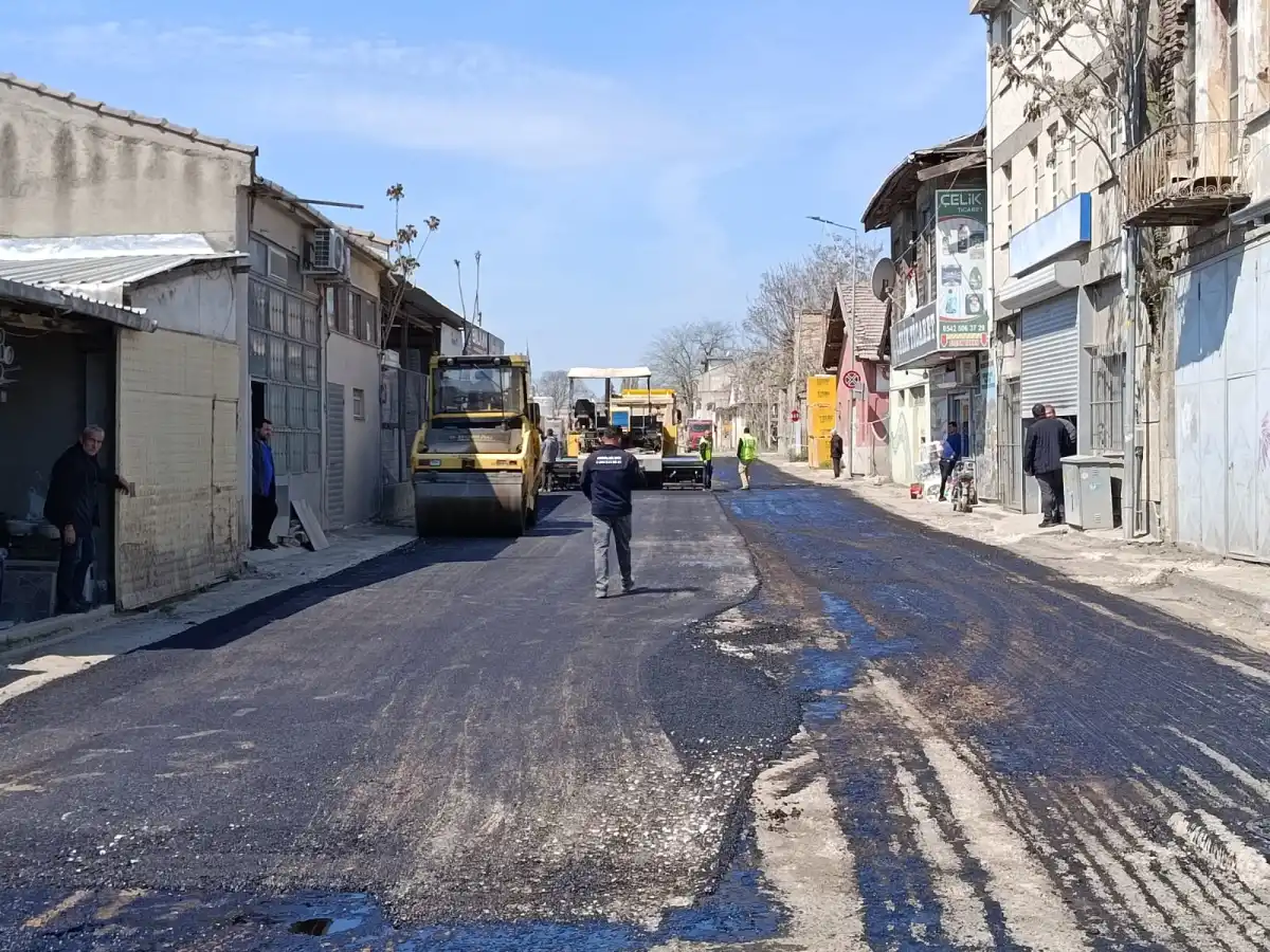 Kaleiçi'nde beklenen asfalt çalışması başladı!