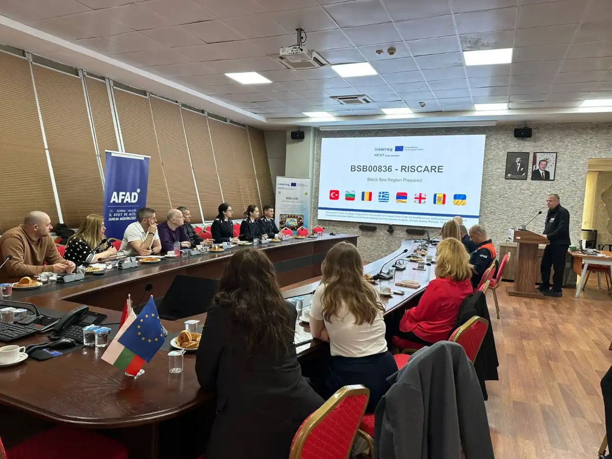 RISCARE Projesi Edirne'de Masaya Yatırıldı