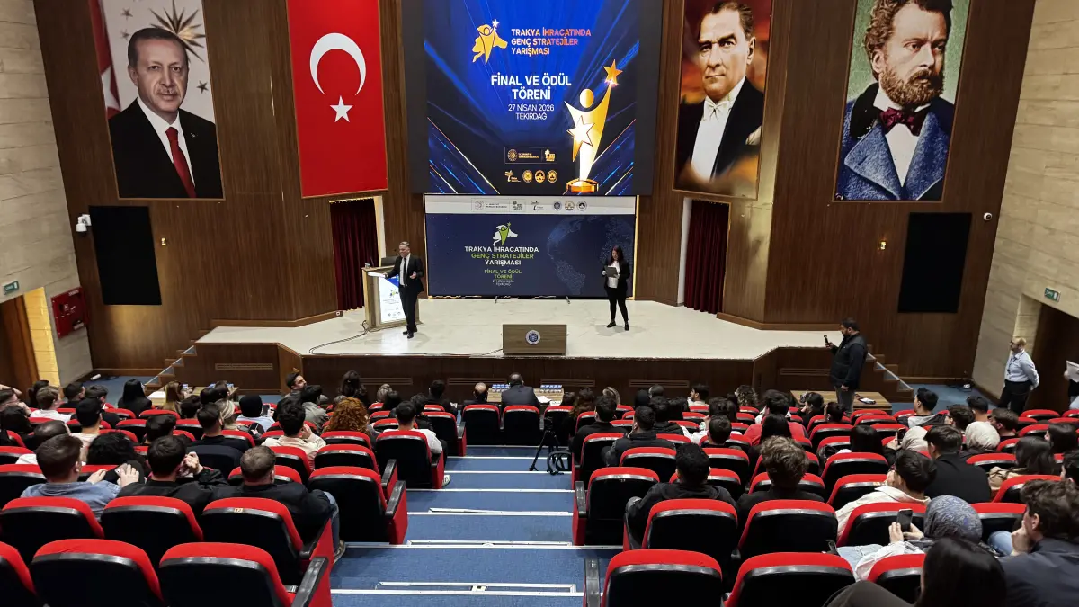 "Trakya İhracatında Genç Stratejiler" yarışmasının finali yapıldı