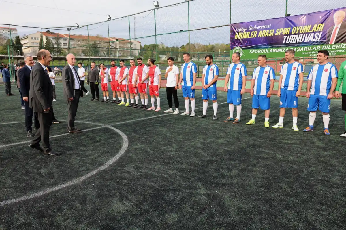 T.Ü Birimler Arası Spor Oyunları Turnuvası başladı