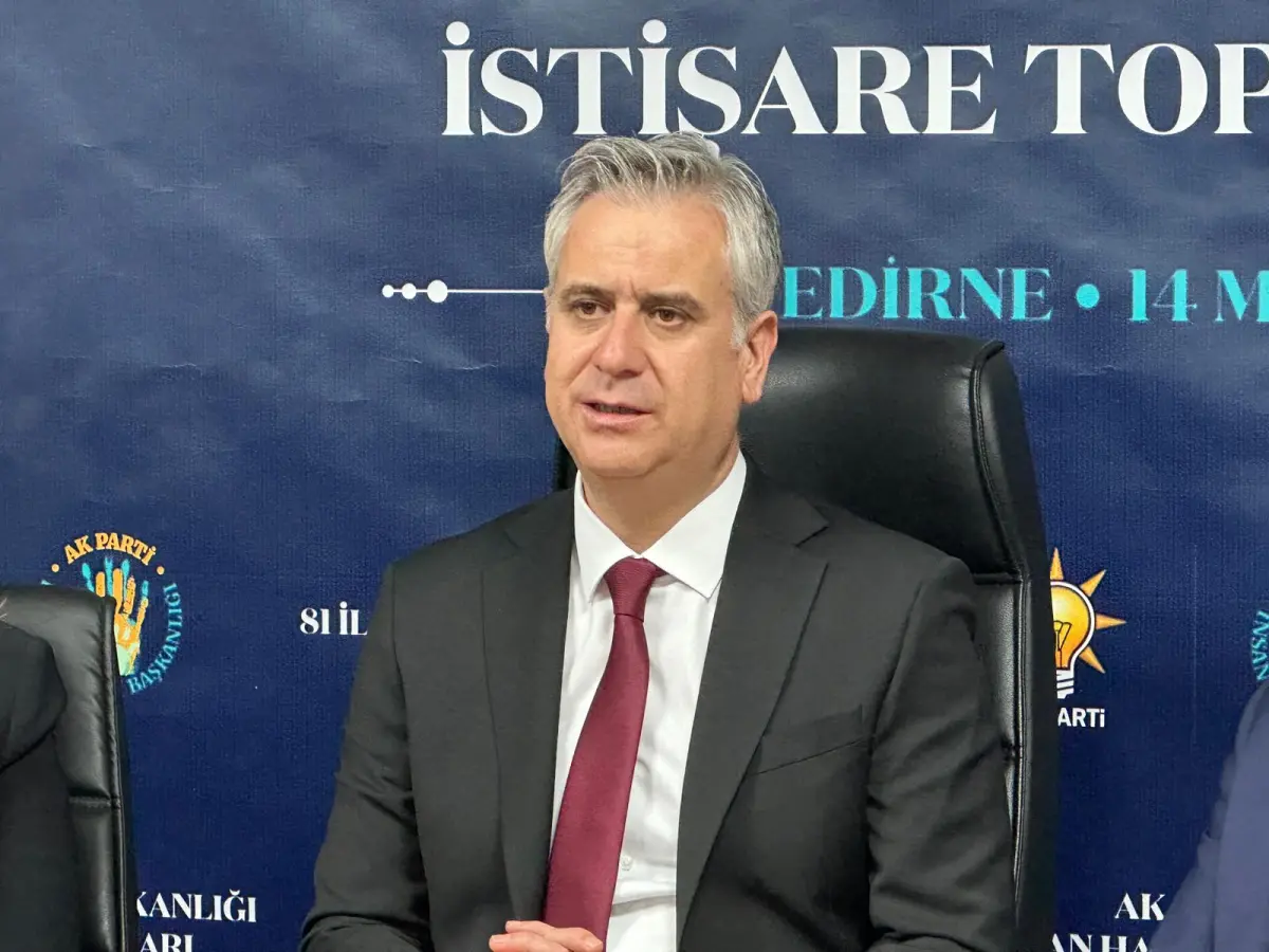 AK Partili Yalçın; 'Edirne yerelde iyi yönetilmiyor'