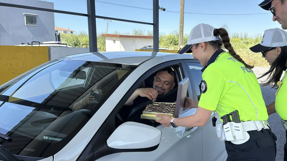 Bayram öncesi trafik denetimi yapıldı
