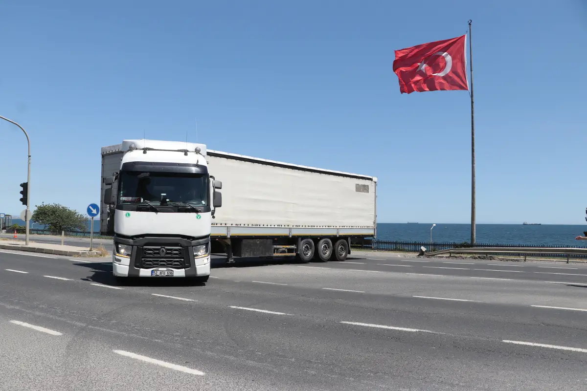Bayram Trafiğine Ağır Araç Freni