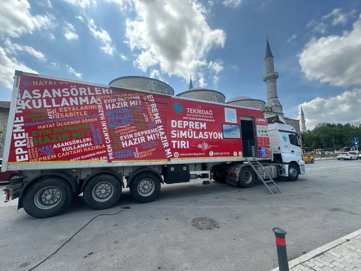 Depremi Yaşamadan Öğrenin: Simülasyon Tırı Yarın Açılıyor