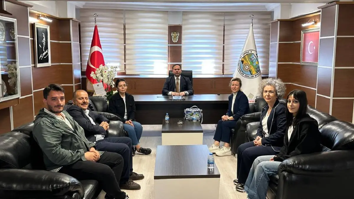 Edirne Ahval’den EDESOB Başkanı Özen’e Tebrik Ziyareti