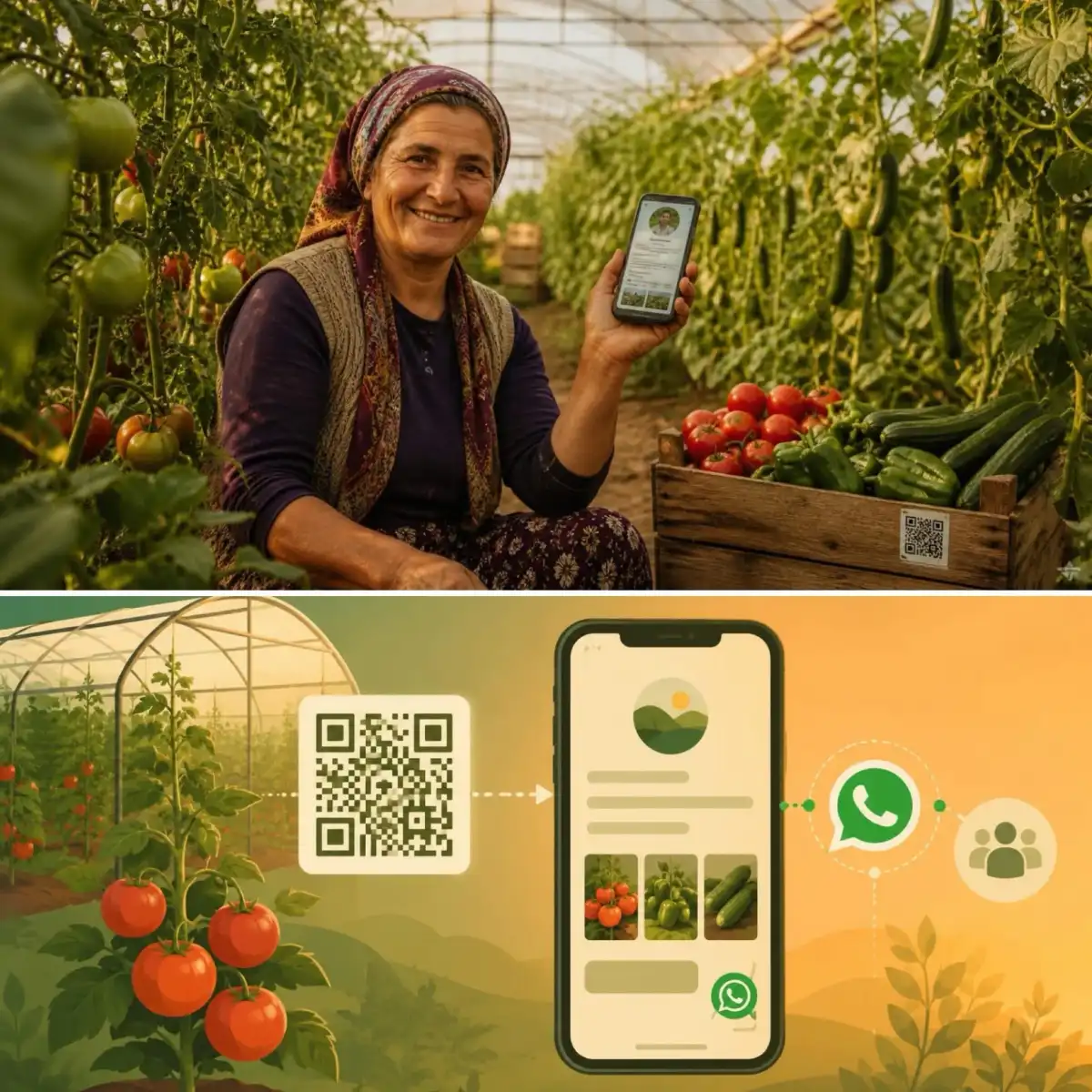 Edirne’de sera üreticilerine dijital destek programı