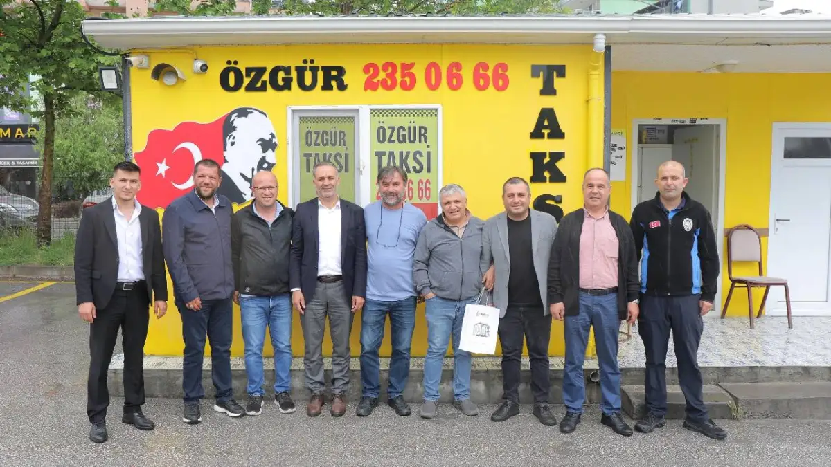 Edirne’de Taksici Esnafına Bayram Ziyareti