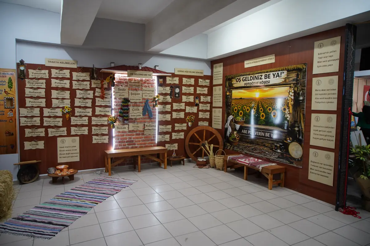 Edirne'de "Trakya Kelime Müzesi" açıldı