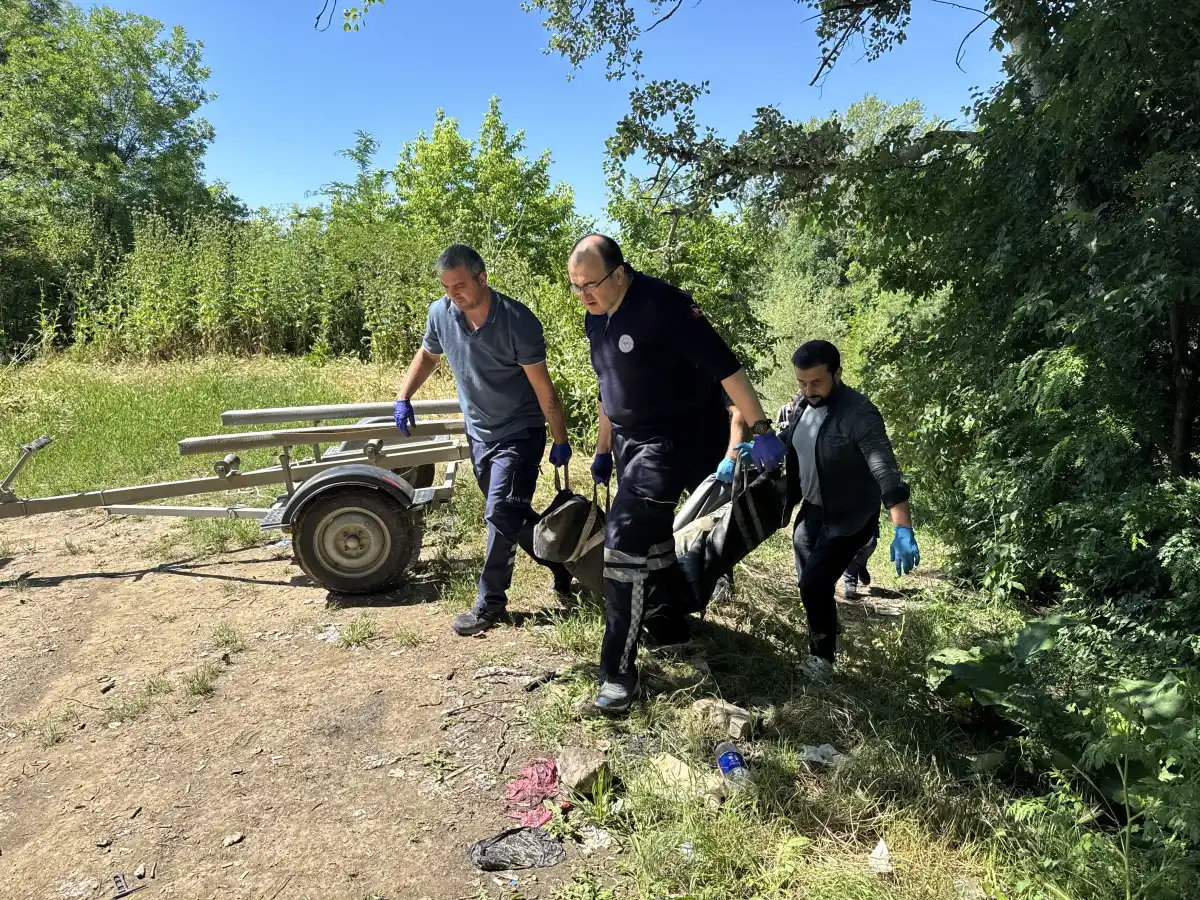 Edirne'de Tunca Nehri'nde erkek cesedi bulundu