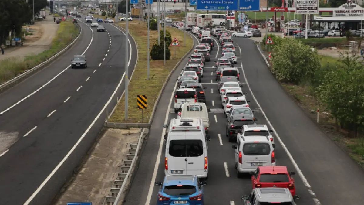 İstanbul-Tekirdağ kara yolunda son durum!