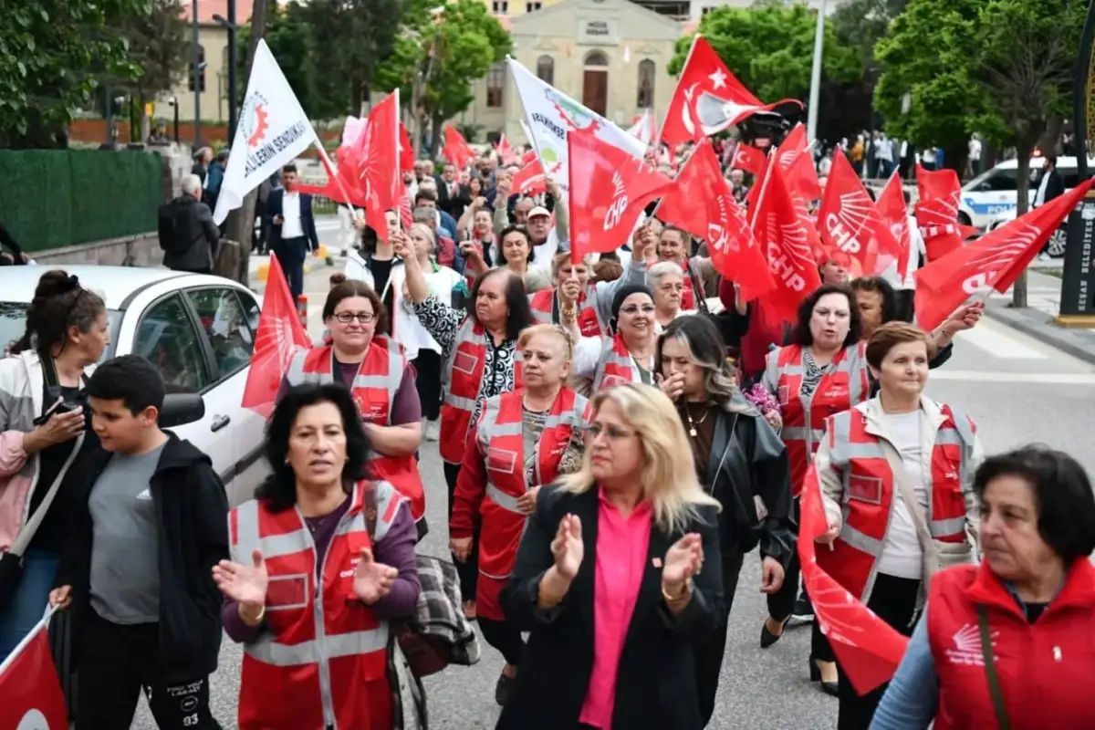 Keşan’da 'demokrasi' yürüyüşü