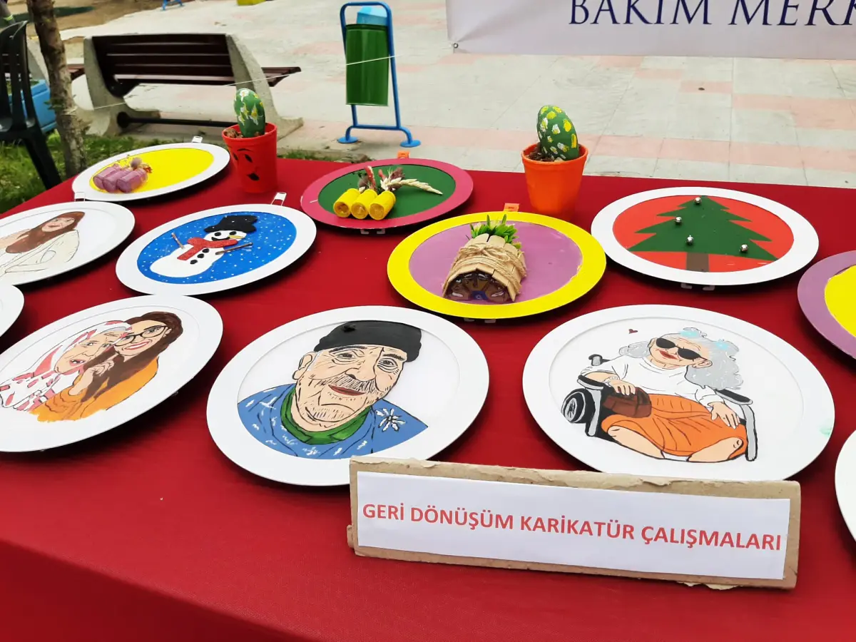 Kırklareli Vize'de Geri Dönüşüm Sergisi açıldı