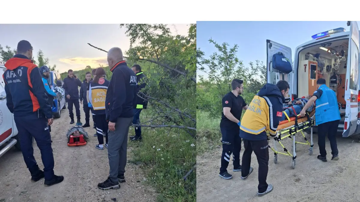 Merada kaybolan besici 8 saat sonra bulundu