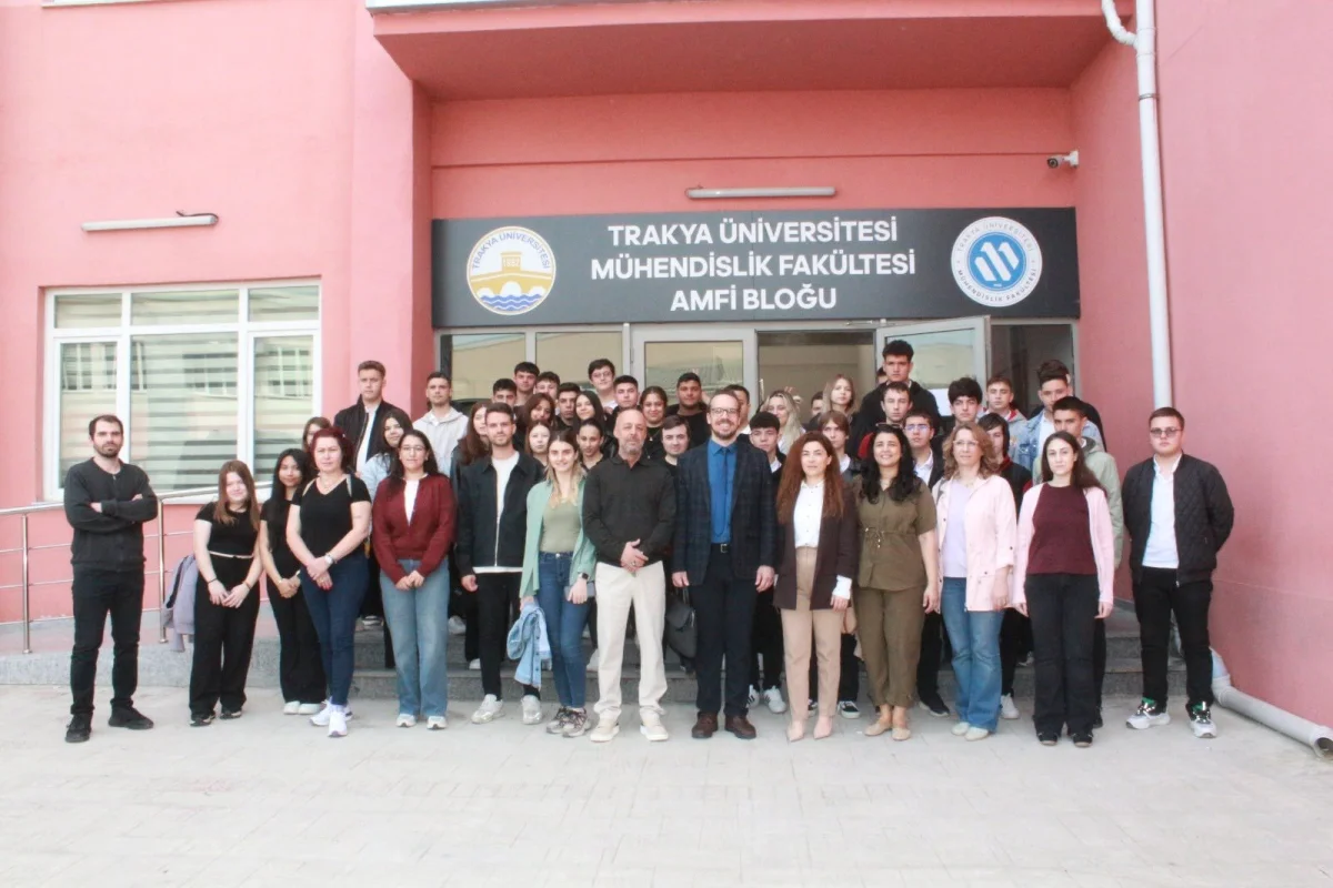 Meslek lisesi öğrencilerine Trakya Üniversitesine tanıtım gezisi