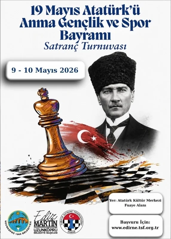 "Satranç Tutkunları Davetli: 19 Mayıs’ta Strateji ve Zekâ Yarışıyor"