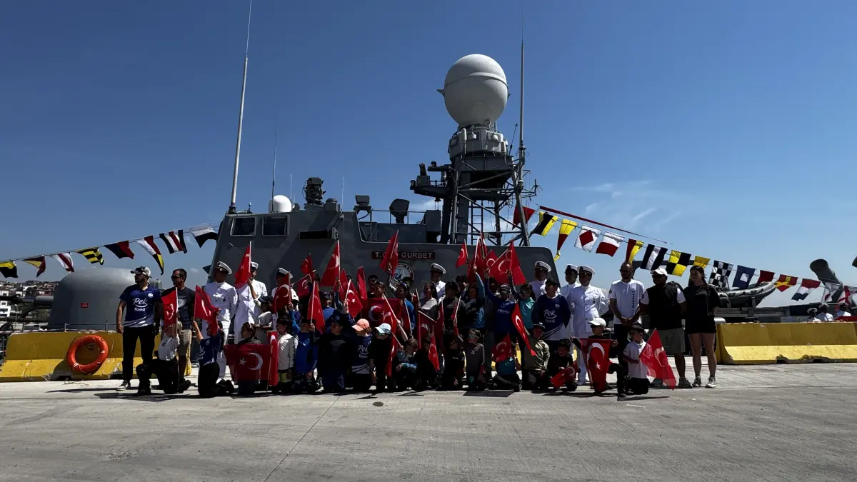 TCG Gurbet hücumbotu, Tekirdağ'da ziyarete açıldı