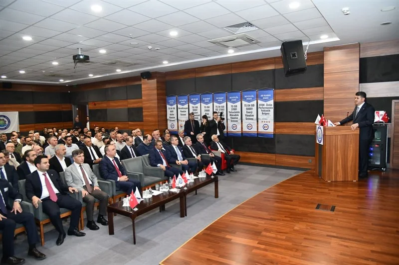 Tekirdağ'da Kilis Polateli Şahinbey OSB yatırımcı bilgilendirme toplantısı