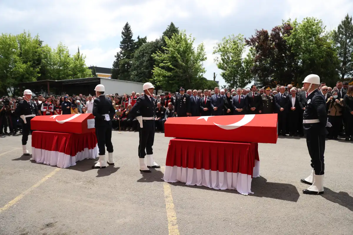 Trakya’nın Şehit Polisleri Son Yolculuğuna Uğurlandı