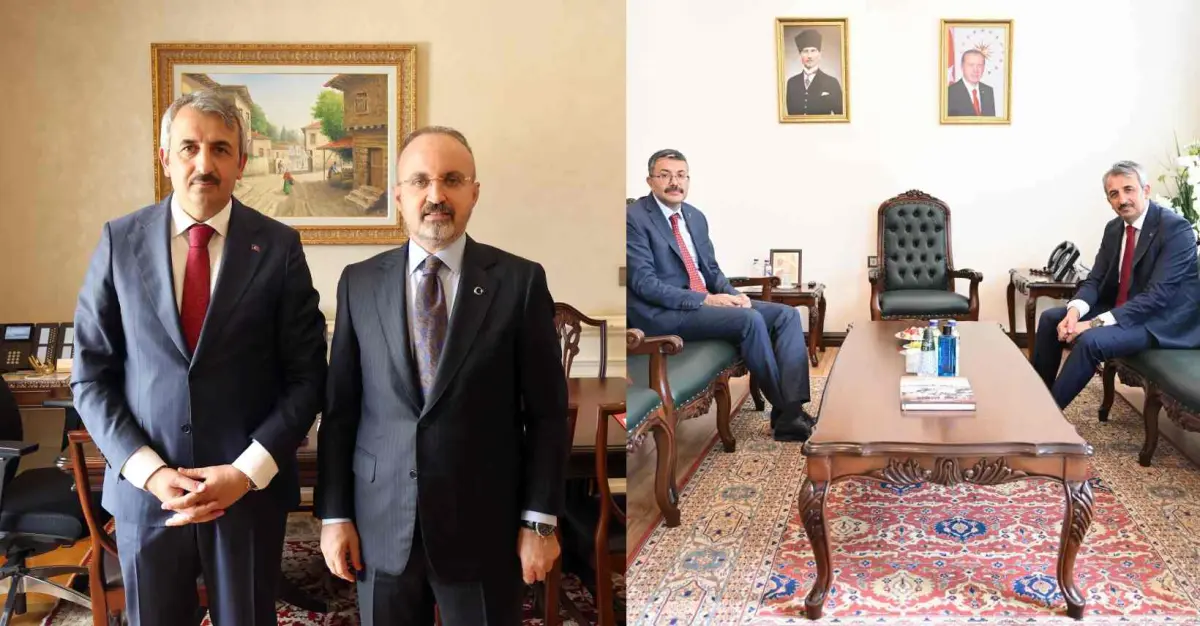 Vali Sezer'den Ankara'da üst düzey ziyaretler