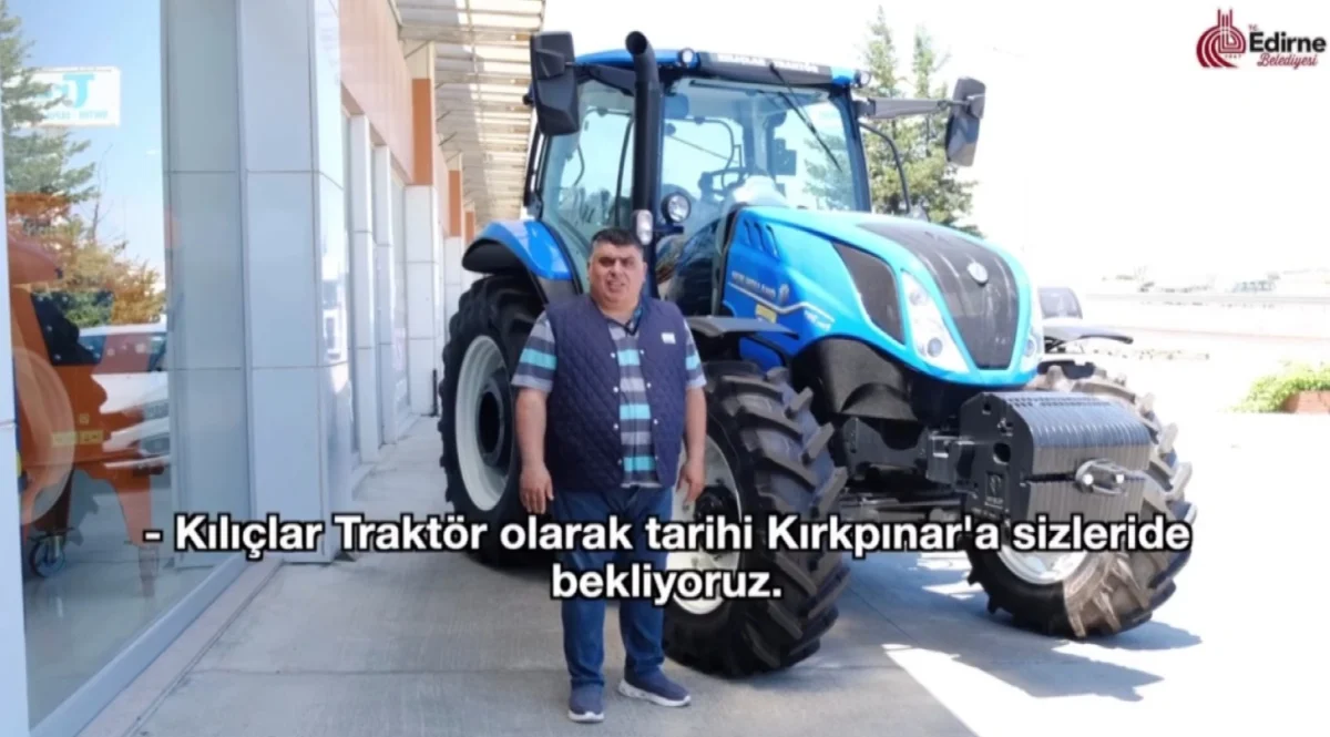 665'inci Kırkpınar Yağlı Güreşleri çiftçiye de festival!