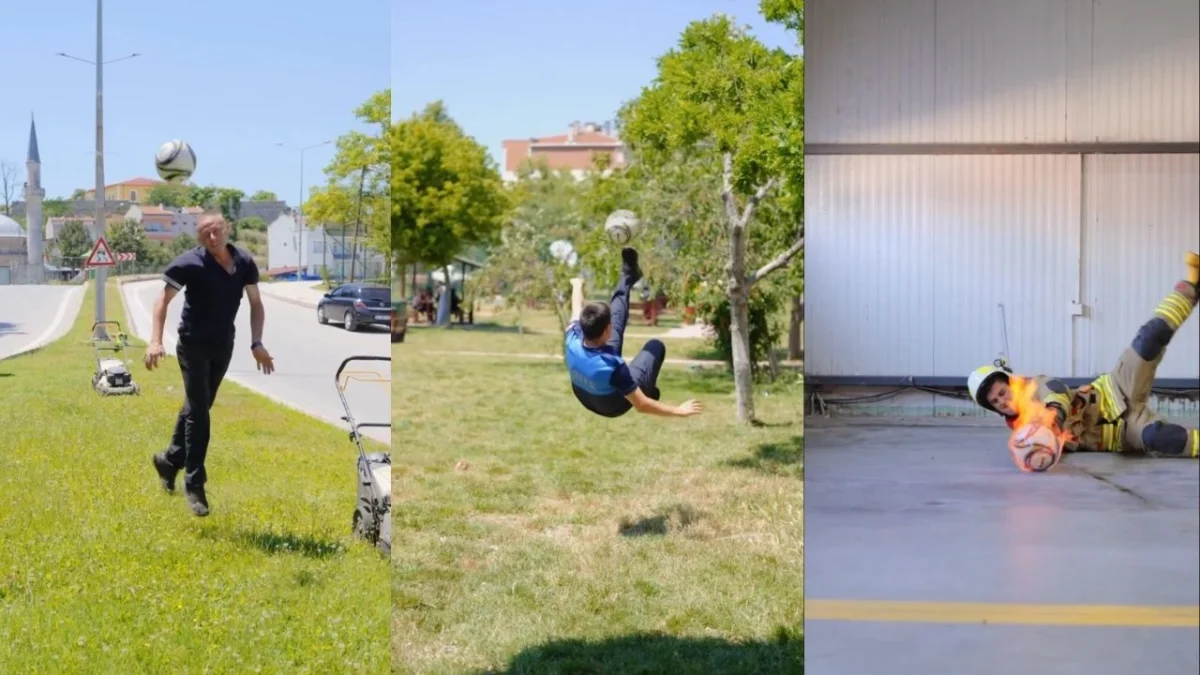 Bu video çok konuşulur! Edirne’de milli maç şöleni Barış Parkı’nda