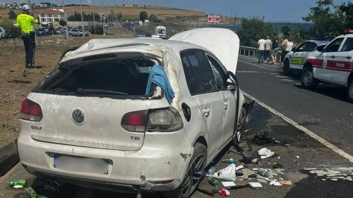Düğünlerine 5 gün kala acı kaza!