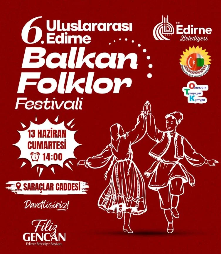 Edirne, Balkanların Ortak Kültürüne Ev Sahipliği Yapacak