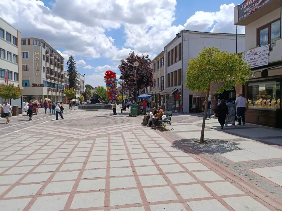 Edirne'de sıcaklar bunalttı, vatandaş gölgeye kaçtı