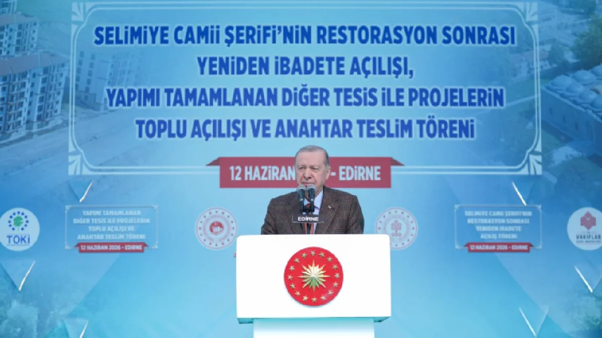 “Edirne’ye Aşkla Hizmet Etmeye Devam Edeceğiz”