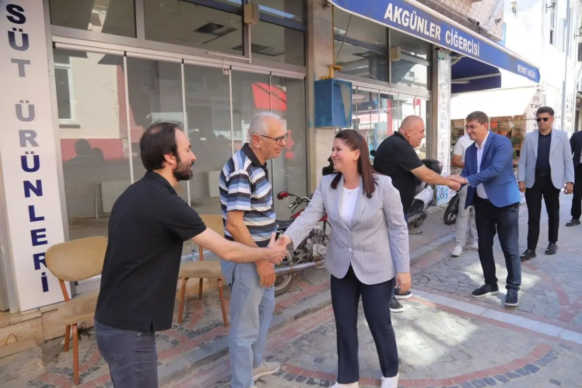 Gencan esnafı ziyaret etti