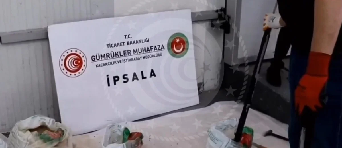 İpsala Sınır Kapısı’nda Tarihi Operasyon