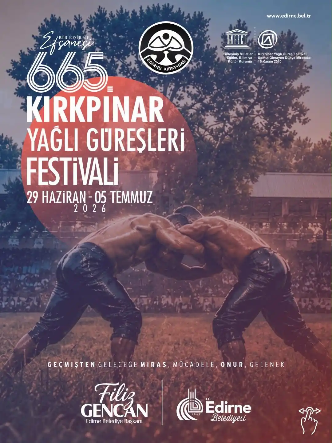 İşte 665'inci Kırkpınar Yağlı Güreşleri programı!