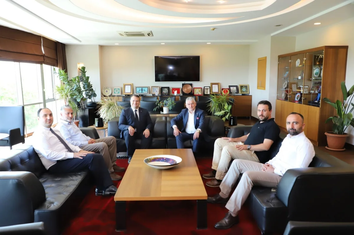 KOSGEB Başkan Yardımcısı Ercan'dan Tekirdağ TSO Başkanı Günay'a ziyaret