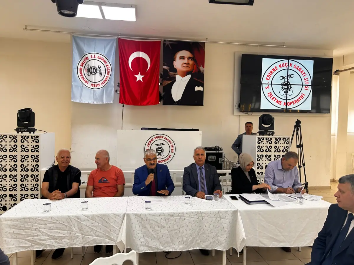 Küçük Sanayi Sitesi Kooperatifi Mali Genel Kurulu Yoğun Katılımla Gerçekleşti