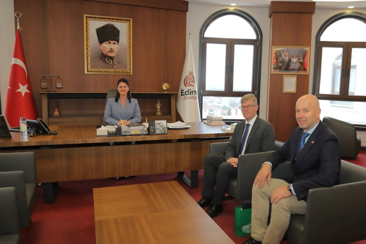 Litvanya Ankara Büyükelçisi'nden Başkan Gencan'a ziyaret
