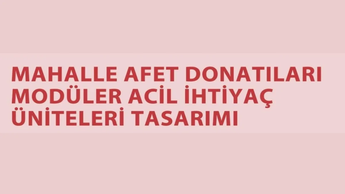 Mimar adaylarının hayat kurtaran projesine ödül
