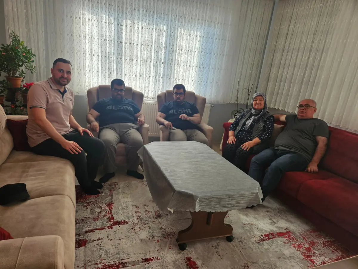 Müftülükten engelli kardeşlere ziyaret