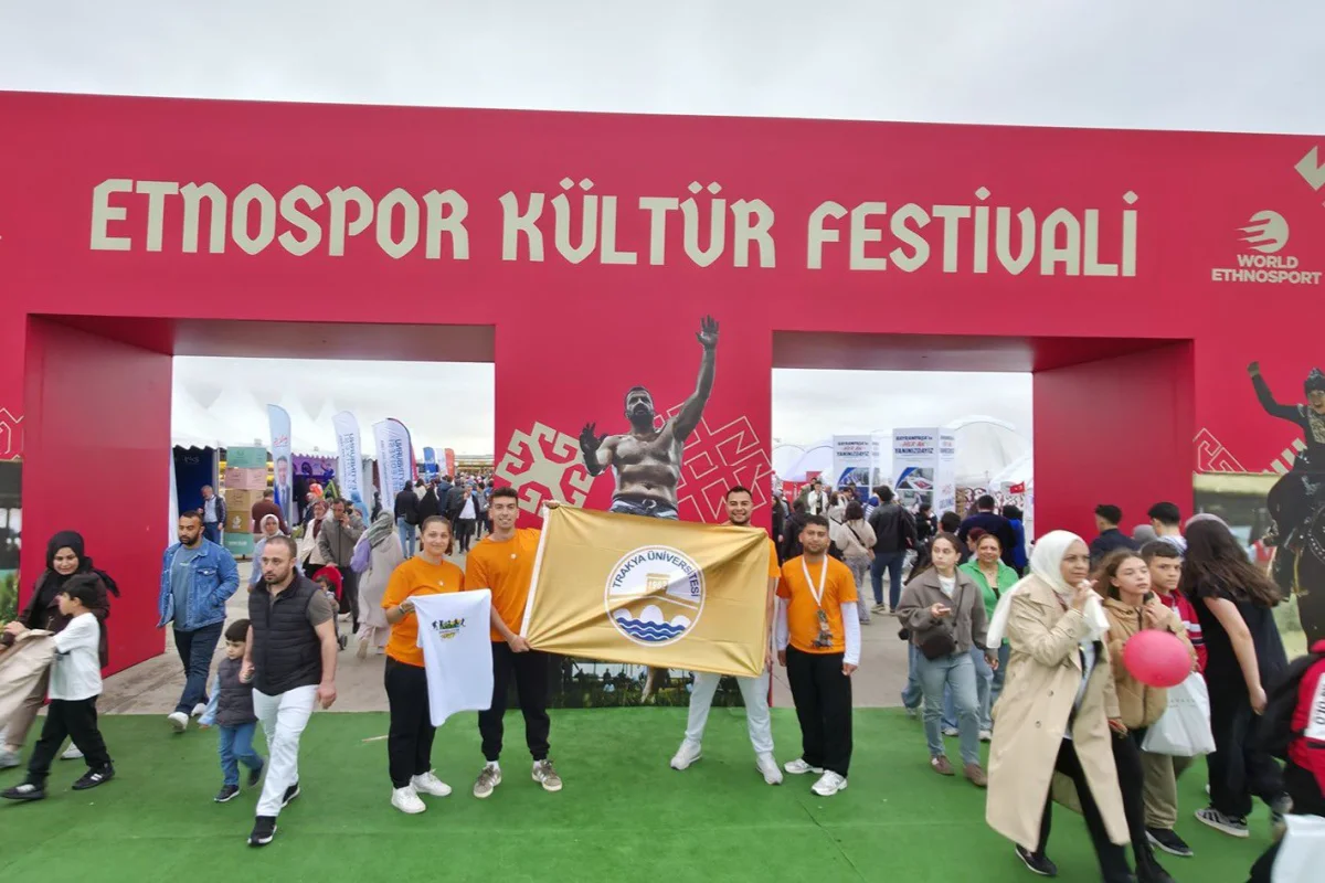 Trakyalı Öğrenciler Etnospor Festivali’nde